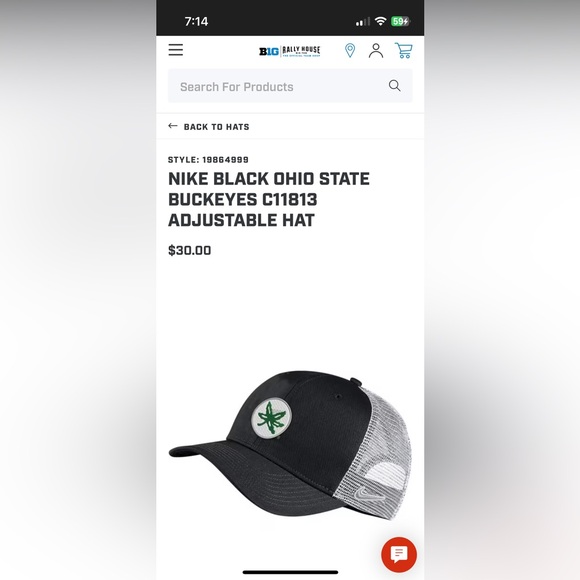 Nike Ohio State Buckeye Hat - Picture 12 of 15